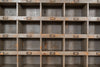 Biscottini Vetrina libreria in legno massello di rovere L154xPR33xH105 cm Imponente