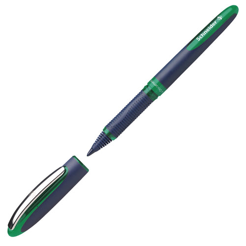 Roller One Business Punta Ultra Smooth 0,6Mm Verde Schneider
