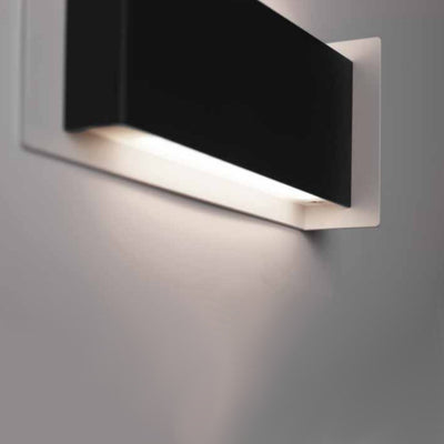 Applique moderno Cattaneo illuminazione ABBRACCIO 770 21A LED 12W 1600LM 3000°K lampada parete biemissione metallo interno