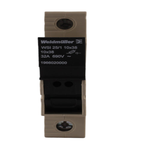 Morsetto componibile portafusibile 1poli 32A 10X38 Weidmuller