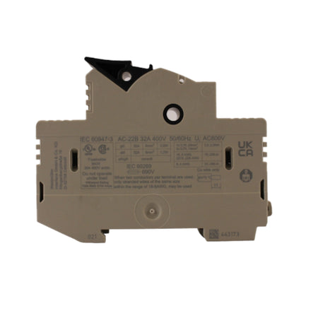 Morsetto componibile portafusibile 1poli 32A 10X38 Weidmuller