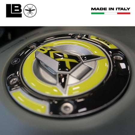 Adesivo resina gel 3D Tappo Serbatoio moto compatibile con Benelli BKX 125 125s