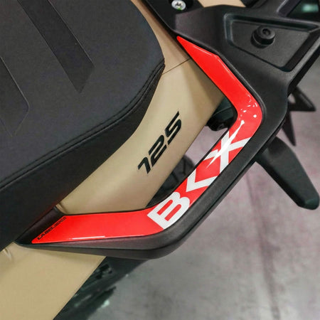 Adesivi Gel 3D Maniglie Passeggero moto compatibili con Benelli BKX 125 125s