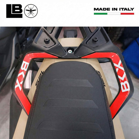 Adesivi Gel 3D Maniglie Passeggero moto compatibili con Benelli BKX 125 125s