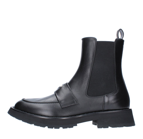 Alexander McQueen Stivali Nero da uomo