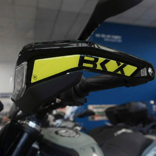 Protezioni Paramani moto adesivi resinati 3D compatibili con Benelli BKX 125s
