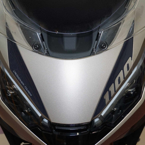 Adesivi Resinati 3D muso Frontale moto compatibili con Honda Nt1100 2025-2026