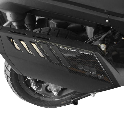 Adesivo Gel 3D Protezione Marmitta Scooter compatibile con Zontes 368G 2025