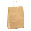 25 Shoppers Carta Biokraft 45X15X50Cm Neutro Cordino Avana