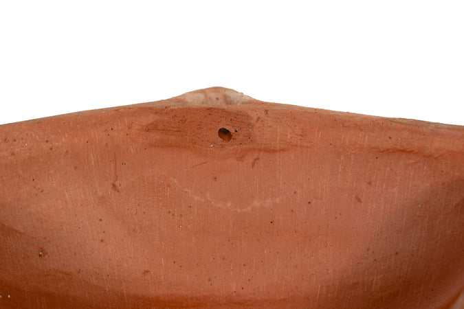 Biscottini Lanterna Biscottini Lampada Parete 25x10x36 Terracotta Artigianale Made Italia