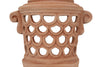 Biscottini Lanterna Lampada da parete da appendere in Terracotta 100% Made in Italy interamente Lavorata a Mano