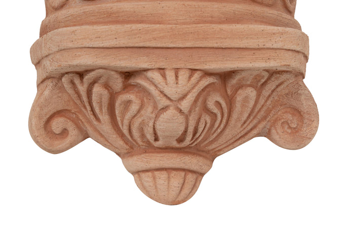 Biscottini Lanterna Lampada da parete da appendere in Terracotta 100% Made in Italy interamente Lavorata a Mano