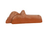 Biscottini Set 12 Piedini A ZAMPA DI LEONE sottovaso per vasi in Terracotta Toscana 100% Made In Italy interamente Lavorata a Mano