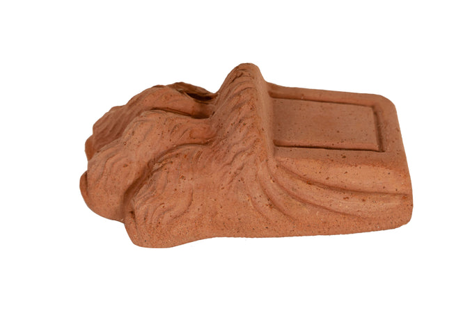 Biscottini Set 8 Piedini A ZAMPA DI LEONE sottovaso per vasi in Terracotta Toscana 100% Made In Italy interamente Lavorata a Mano