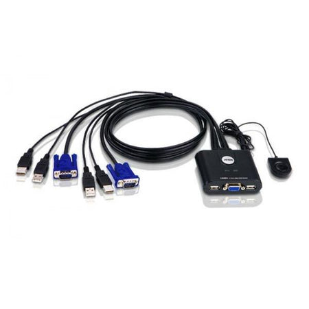 CS22U 2-Port Cable KVM Switch