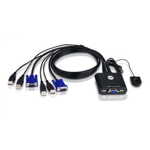 CS22U 2-Port Cable KVM Switch