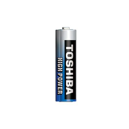 TOSHIBA LR6GCP BP-4 - BLISTER 4 BATTERIE STILO ALKALINE HIGH POWER - CONF. 12 PZ