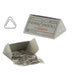 Scatola 50 Fermangoli Zenith 815 Acciaio Inox 100