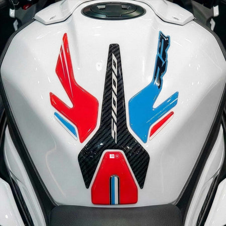 Paraserbatoio Adesivo 3D Protezione moto compatibile con Bmw S1000RR 2009-2026
