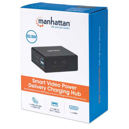Hub USB-C con funzione di ricarica Power Delivery 45W