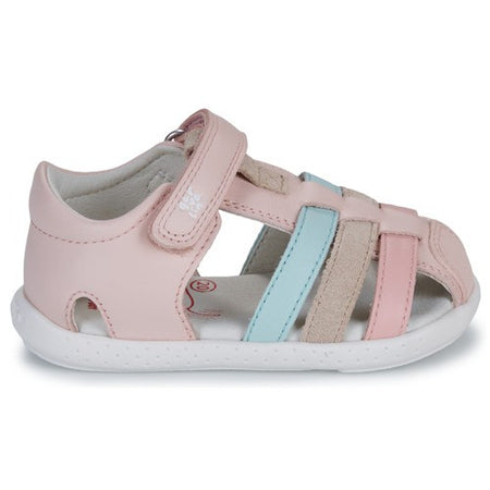 Sandali bambina pelle primi passi barefoot 19 -26 Garvalin