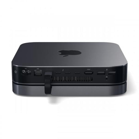Satechi ST-ABHFM replicatore di porte e docking station per laptop USB 3.2 Gen 1 [3.1 Gen 1] Type-C Nero (Satechi ST-ABHFM Type-C Aluminium Stan)