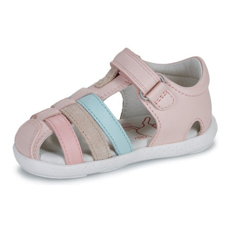 Sandali bambina pelle primi passi barefoot 19 -26 Garvalin