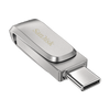 SanDisk Ultra Dual Drive Luxe unità flash USB 256 GB USB Type-A / USB Type-C 3.2 Gen 1 (3.1 Gen 1) Acciaio inossidabile