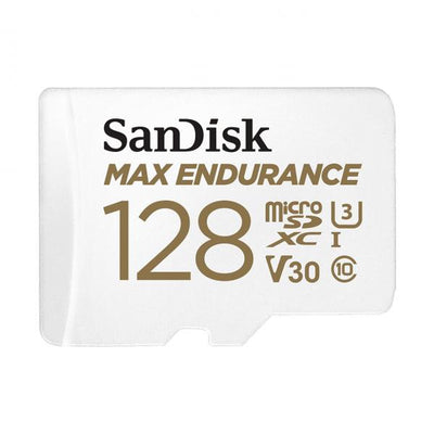 SanDisk Max Endurance 128 GB MicroSDXC UHS-I Classe 10 (Max Endurance 128 Gb - Microsdxc Uhs-I Class 10 - Warranty: 12M)
