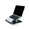 Supporto di raffreddamento Conceptronic THANA03G - per notebook fino a 15.6 - 7 livelli di altezza - nero