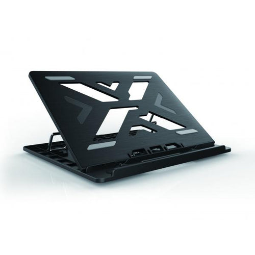 Supporto di raffreddamento Conceptronic THANA03G - per notebook fino a 15.6 - 7 livelli di altezza - nero