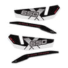 Protezioni Paramani moto Adesivi Gel 3D compatibile con QJ Motor SVT650X 2026