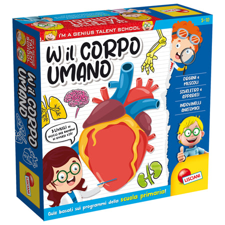 I'Am A Genius W Il Corpo Umano Lisciani