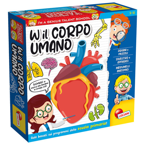 I'Am A Genius W Il Corpo Umano Lisciani