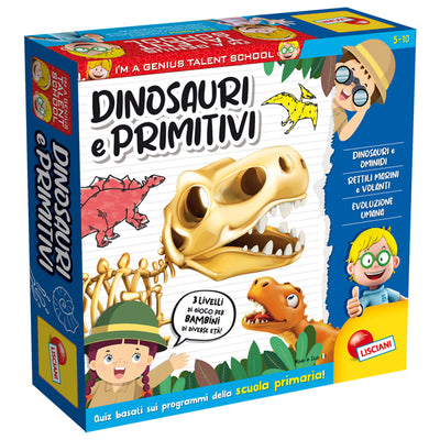 I'Am Genius Ts Dinosauri E Primitivi Lisciani