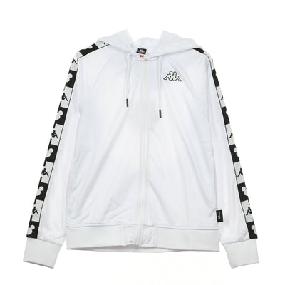 KAPPA Giacca Tuta Cappuccio Uomo Authentic Ander Disney White da uomo