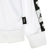 KAPPA Giacca Tuta Cappuccio Uomo Authentic Ander Disney White da uomo