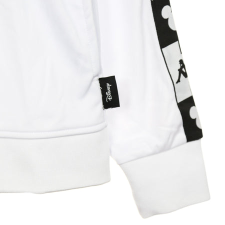 KAPPA Giacca Tuta Cappuccio Uomo Authentic Ander Disney White da uomo