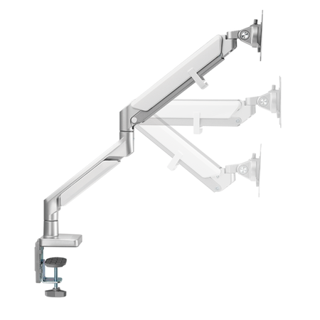 LogiLink BP0086 supporto da tavolo per Tv a schermo piatto 81,3 cm [32] Scrivania Argento (LogiLink BP0086 sk?rmbeslag og -stativ)