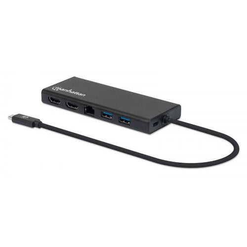Adattatore USB-C SuperSpeed Multiporta a Doppia Porta HDMI