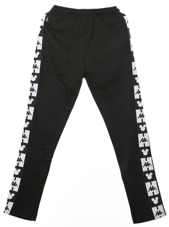 KAPPA Pantalone Tuta Felpato Uomo Authentic Alphonso Disney Black da uomo