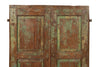 Biscottini Porta portone in legno massello e ferro da interno o da esterno vecchia e antica medievale
