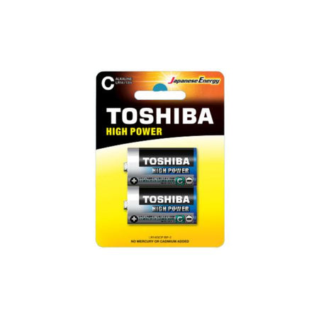 Toshiba Pile Alcaline Mezza Torcia Lr14gcp Bp-2 C