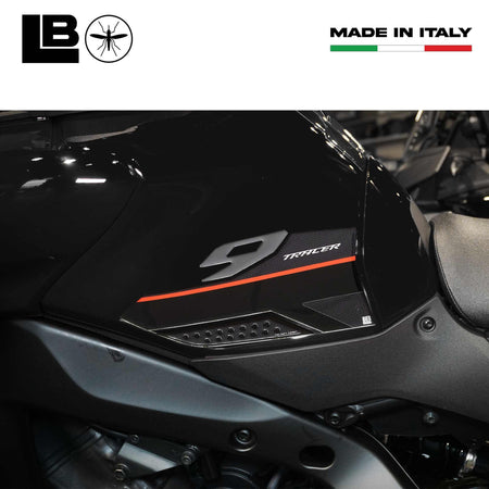 Adesivi Protezioni Laterali 3D serbatoio compatibili con Yamaha Tracer 9 2025