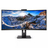 PHILIPS MONITOR CURVO 34 LED VA 21:9 3440X1440 500 CD/M, DP/HDMI, USB-C, WEBCAM, ALTEZZA, MULTIMEDIALE