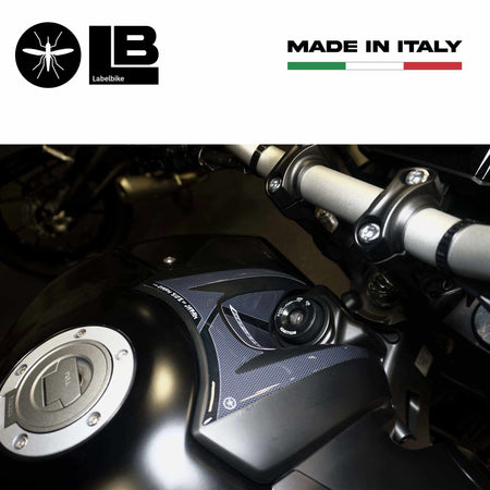 Adesivo 3D Protezione Zona Chiave Compatibile con Moto Yamaha Mt-09 2021-2022