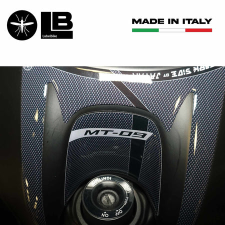 Adesivo 3D Protezione Zona Chiave Compatibile con Moto Yamaha Mt-09 2021-2022