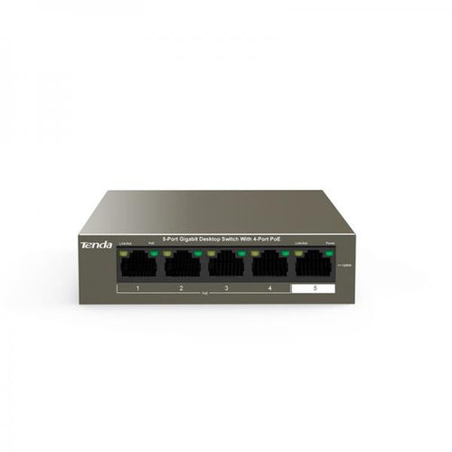 SWITCH TENDA 5 PORT 10/100/1000 PoE 63W