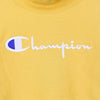 CHAMPION Felpa Collo Alto Corta Donna Turtle Neck L/s Sweatshirt Yellow da donna