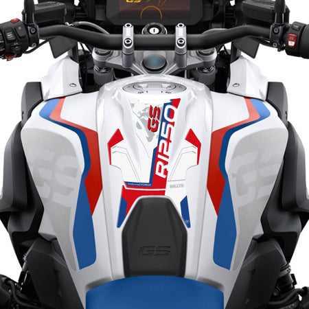 Adesivo 3D Paraserbatoio compatibile con moto BMW R 1250 GS Rallye 2021-2022